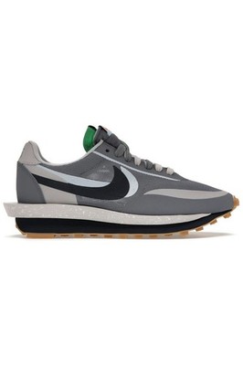 Nike LD Waffle sacai CLOT Kiss of Death 2 Cool Grey DH3114-001 Sz 10.5 Authentic