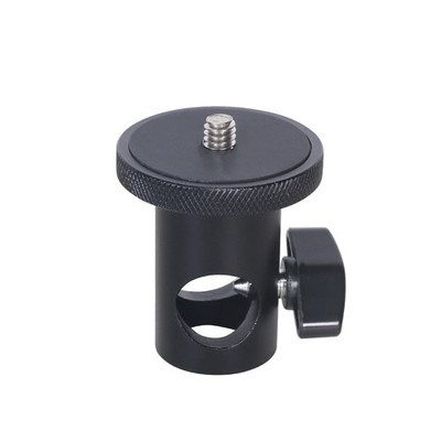 New design Tripod Light Stand Flat Head Converter to 1/4 Screw Adapter for LED