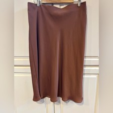 Banana Republic copper Midi Skirt. Size 12