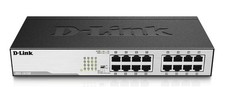 D-Link Ethernet Switch, 16-port Gigabit industrial switch Model No.DGS-1016D