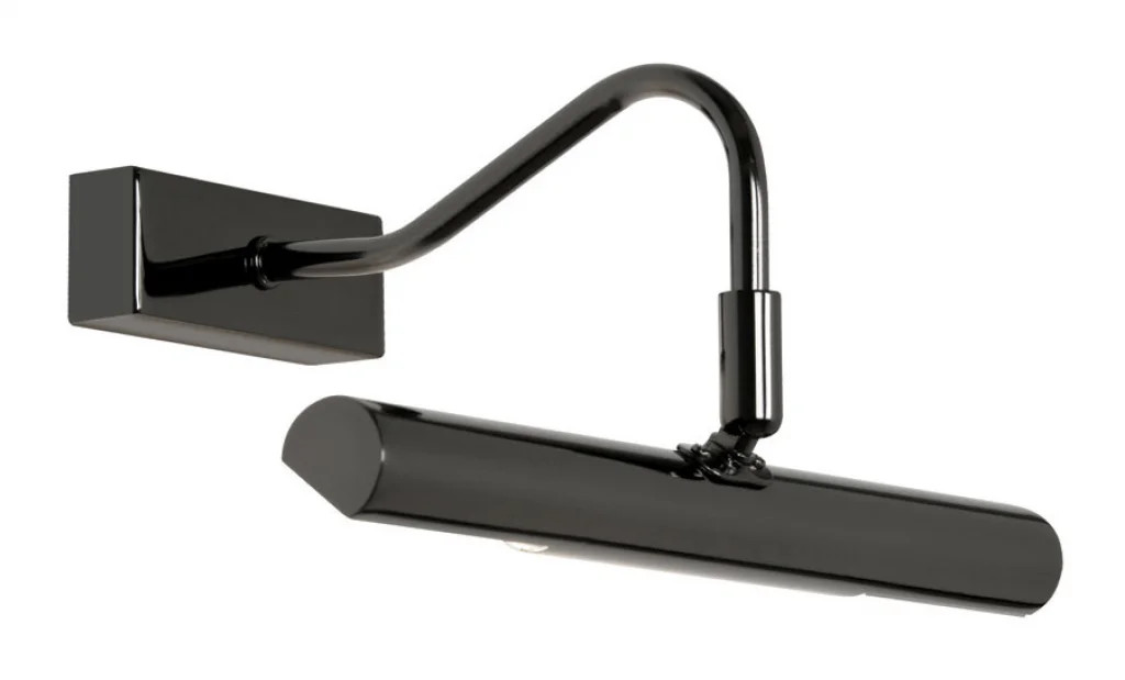 Wall Light Black Kuns Picture Mirror 280mm G9 Oaks Lighting PL MB