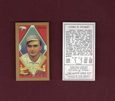1911 Gold Border: JIMMY DYGERT, Athletics | T205 REPRINT card