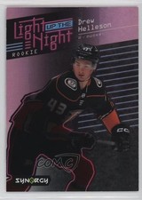 2023 Upper Deck Synergy Light Up The Night Rookies Pink /699 Drew Helleson 12u8
