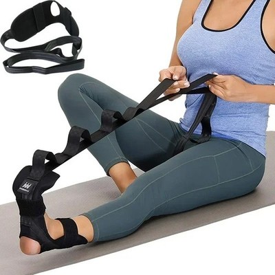 Leg Stretching Band Yoga Flexibility Strap Rehab Fitness Foot Stretch Tool 1pc