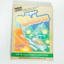Colecovision Super Cobra Videospiel Parker Bros 1984 Neu & Sealed