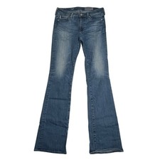 AG Adriano Goldschmied The Angel Bootcut Stretch Denim Blue Womens 27R