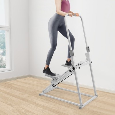 Heimfitness Stepper Handlauf Höhenverstellbar 3-stufige Neigung Klappbar 100kg