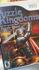 Puzzle Kingdoms Nintendo Wii - Zoo Games Puzzle, E-Everyone, Manual Included