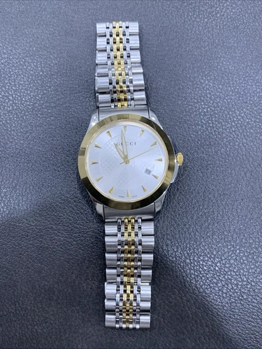 Gucci G-Timeless 38 mm Estuche Plateado, Dorado (YA126409) - Imagen 6 de 10