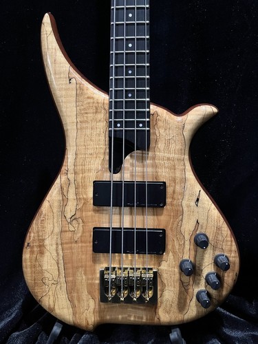 Tune TWB-4 Used Maple Top Mahogany Back Body Ebony FB Natural w/Soft Case