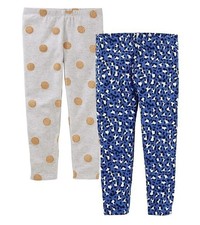 OshKosh B'Gosh Kid Girls' 2 Pack Leggings Size 5