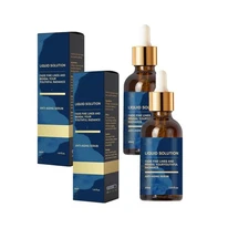 Liquid Solution Anti Aging Serum, Olavita Serum Facial clear 2PC NEW USA