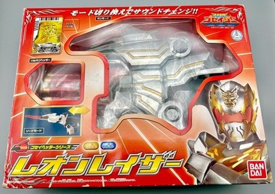 Power Rangers Megaforce Robo Knight Blaster DX Leon Laser Bandai Japan mit Box