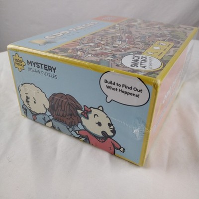 Odd Pieces Mystery Jigsaw Puzzle Snack Attack Nho Huy Le 1000