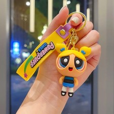 Powerpuff GIRLS "BUBBLES" Key CHAIN     