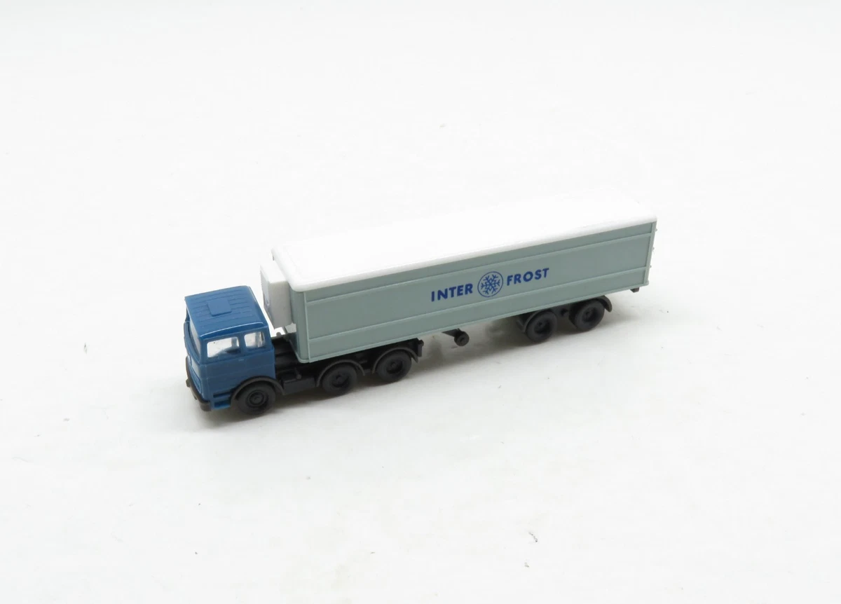 Camion Remorque MAN F90, GEFCO - Minis LC4635 - échelle N 1/160 - Bleu Marine