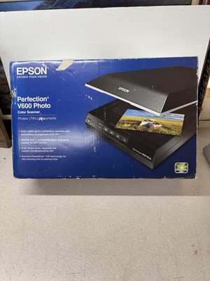 Epson Perfection V600 Color Photo Image Film Negative & Document Scanner