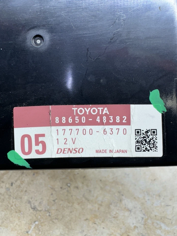 Módulo de control de aire acondicionado calentador temperatura Lexus RX350 RX450H 2010-2011 88650-48382 Foto 2 de 4