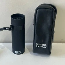 Vintage Tasco InFocus 5x20mm Golf Monocular Scope with Case