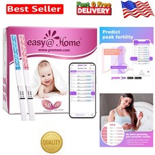 50 LH Ovulation Strips 20 HCG Pregnancy Tests for Accurate Fertility Tracking