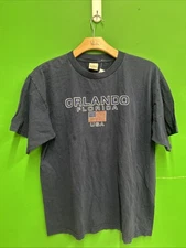 VTG Orlando Florida USA Blue SZ XL Tee (Flaws)