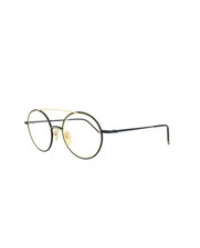 Thom Browne Unisex Novelty 50mm Matte Navy Gold Opticals TB108-CNVYGLD50