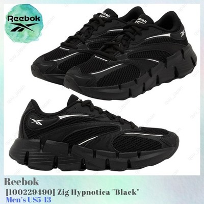 Reebok Zig Hypnotica Black 100229490 Men's US5-13 NEW
