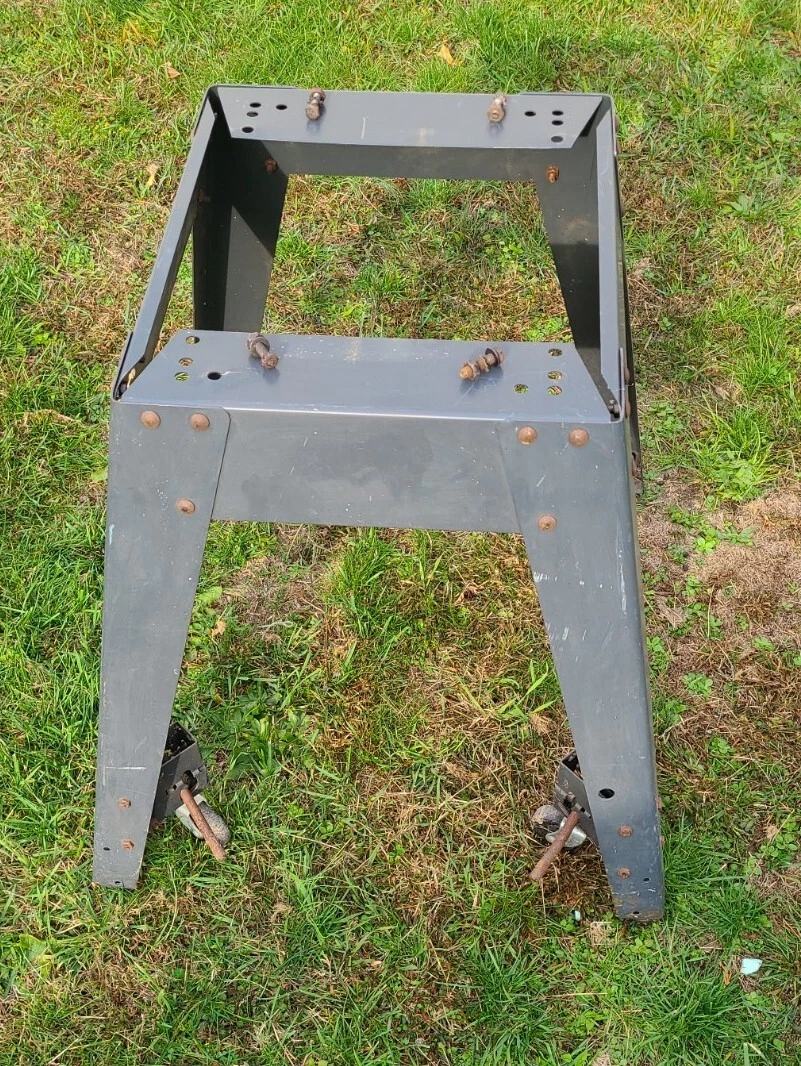 Sears Craftsman 113 Series Table Saw Band Saw Steel Base Stand w Caster Wheels