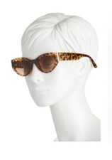 KENDALL KYLIE Amber Demi Cat Eye Frame Alexandra Sunglasses w/ Case Pouch NWT
