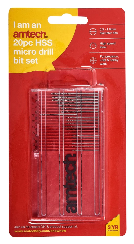 20 Stück Hss Micro Drill bits 03-16 mm F0930 - Bild 2 von 4