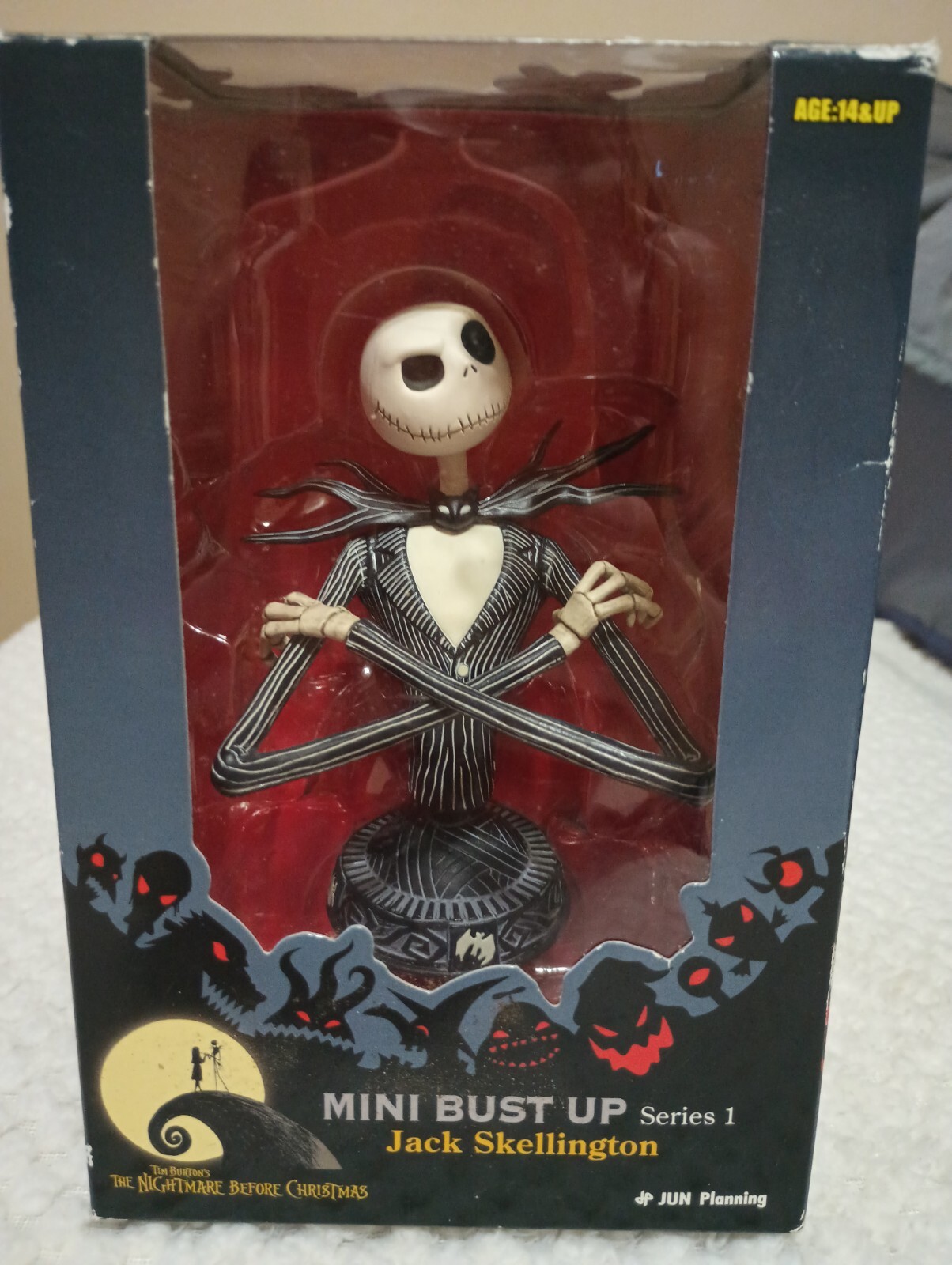Pesadilla antes de Navidad: Mini Bust Up Serie 1 - Jack Skellington
