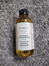 Gamblin Refinded Linseed Oil, 8.5oz