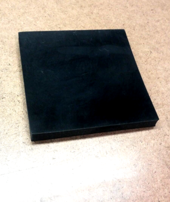 #ad #ad Neoprene Rubber SOLID Sheet 1 2quot; Thick x 12quot; x 12quot; Sq Foot Pad 60 Duro Std $36.79