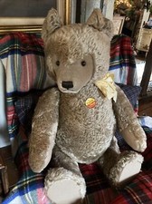 rare vintage steiff studio bear large 99cm 39 inches 1950 s Straw Stuffed