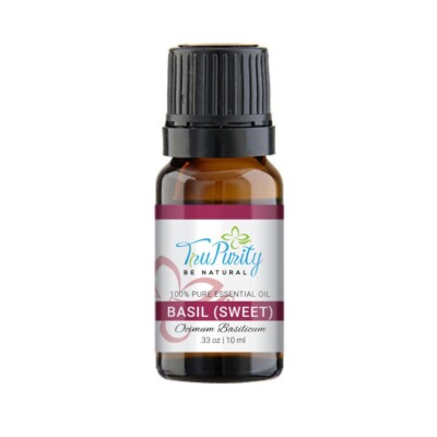 BASIL SWEET 10ML 100% Pure Essential Oil Natural Aromatherapy Therapeutic Grade