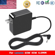 For Lenovo 65W Laptop Charger - Round Tip AC Wall Adapter GX20L29355 ,black