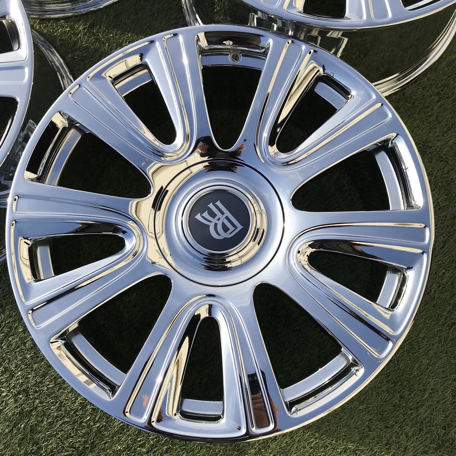 21 ROLLS ROYCE DAWN GHOST WRAITH OEM GENUINE STOCK RIMS CHROME FACTORY SET 4