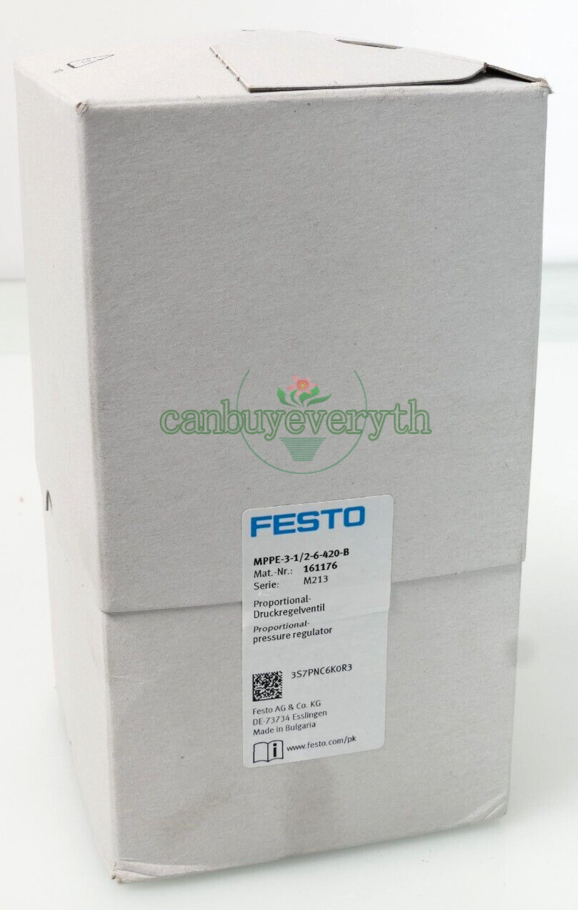1pc FESTO MPPE-3-1/2-6-420-B 161176 proportional pressure regulator NEW