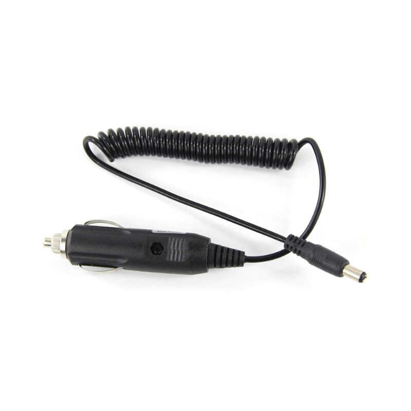 Portable 12V Car Cigarette lighter plug Cable with DC 5.5mm*2.1mm male