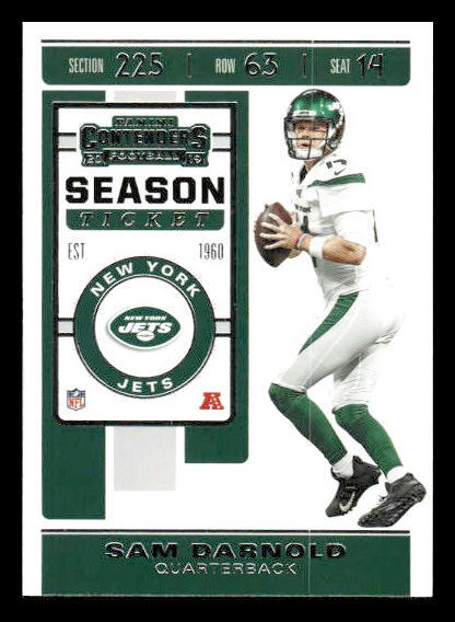 2019 Panini Contenders #12 Sam Darnold New York Jets