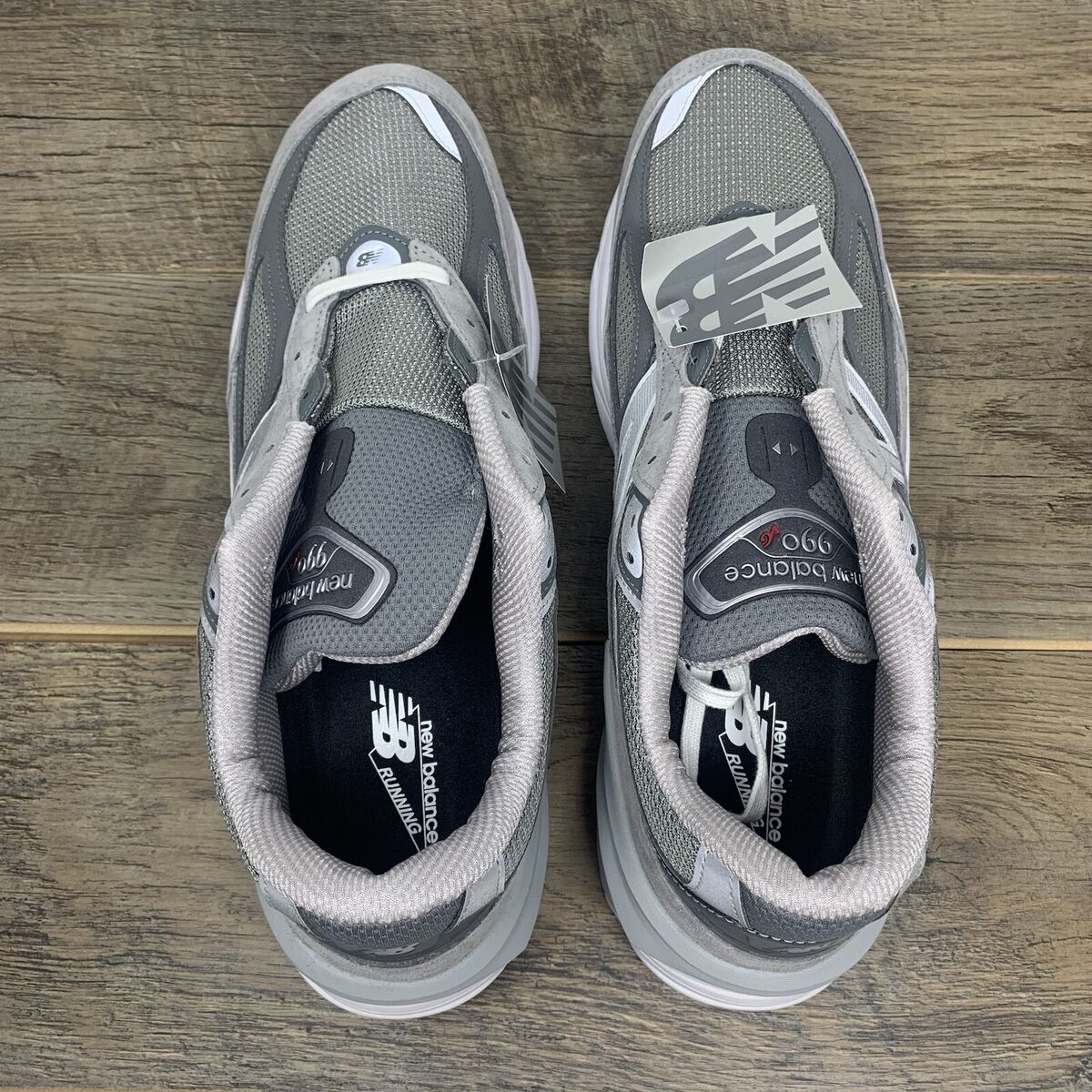 New Balance 990v6 Made in USA 🇺🇸 Grey White Sneakers New Balance 990v6 Made in USA 🇺🇸 Grey White Sneakers