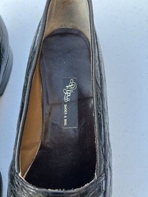 V.I.P. Collection Shoes BLACK Dress Elegant Loafers US Mens Size 10 /43 V.I.P. Collection Shoes BLACK Dress Elegant Loafers US Mens  main image 4