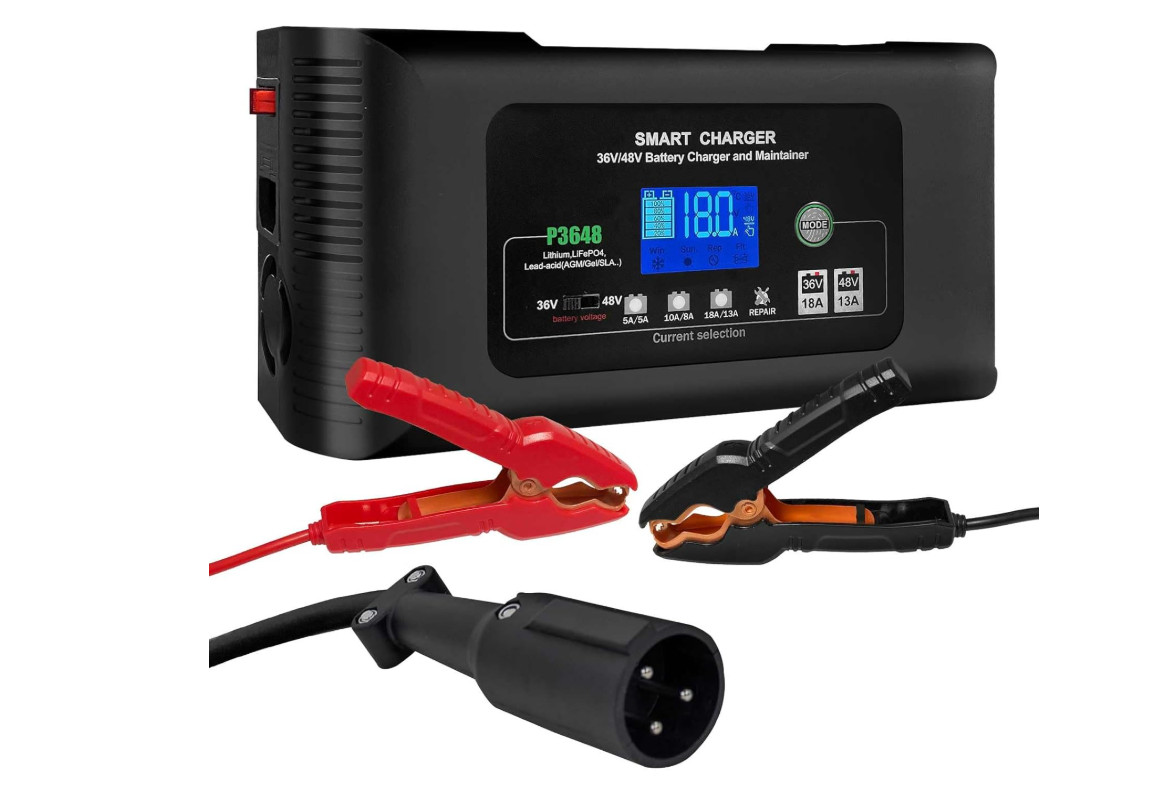 Club Car Golf Cart Charger, 18Amp Smart Charger Trickle Battery Charger Maintain