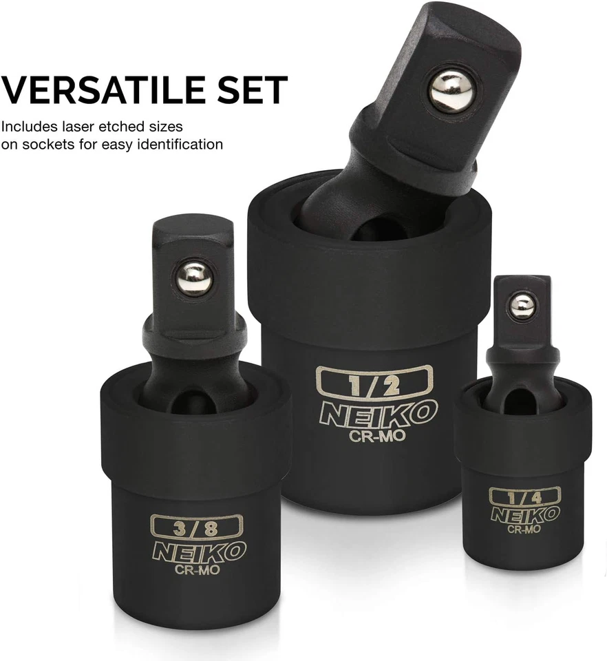 02486A Juego de unión universal de impacto y dado giratorio, dado - Image 4 of 4