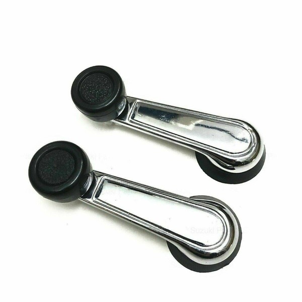 Ganzmetall Fenstergriffe (Chrom) FÜR Samurai 80-95-image
