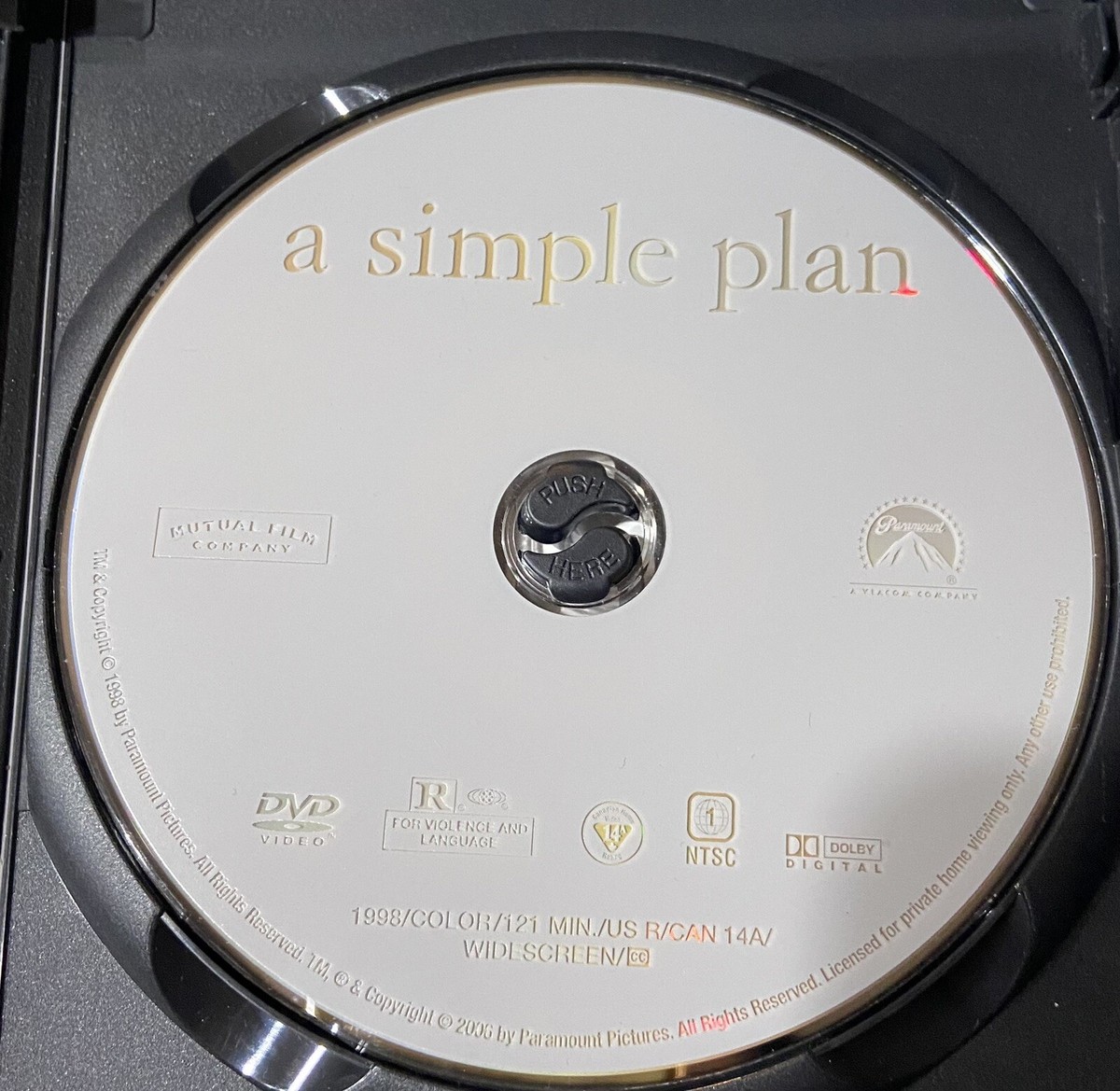 A SIMPLE PLAN DVD Movie Bill Paxton, Billy Bob Thornton. LKNEW