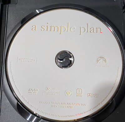 A SIMPLE PLAN DVD Movie Bill Paxton, Billy Bob Thornton. LKNEW