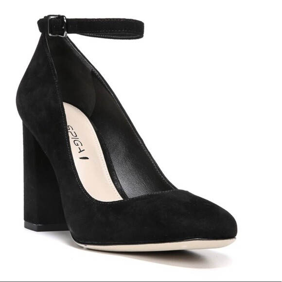 via spiga black pumps