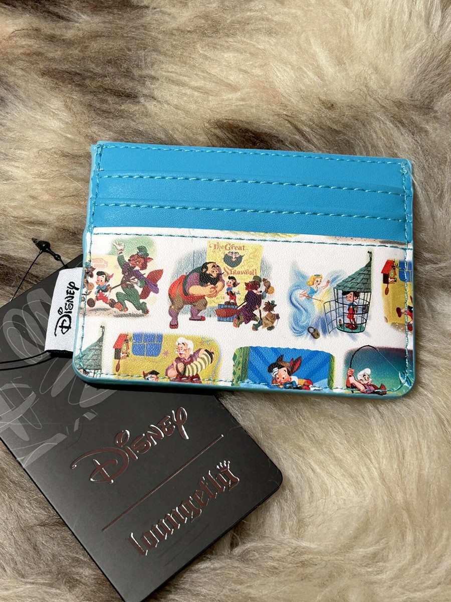 NWT Loungefly Disney Cardholder Pinocchio Little Golden Book
