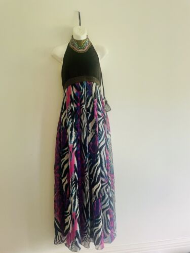 Stunning Forever Unique beaded Maxi Dress, UK 12c BNWT - Picture 10 of 10